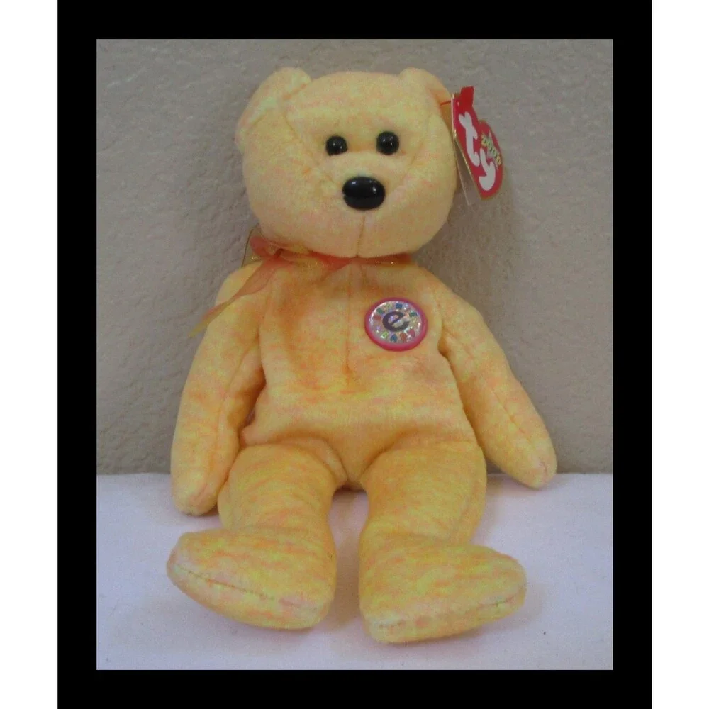 Ty Beanie Baby Sunny E-Bear 2000 USED